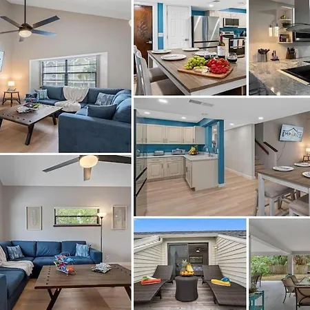 Gorgeous Townhouse One Block Away To Best Beaches!